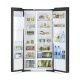 Side by Side Hitachi R-SX700GPRU0 , clasa F, 633 Litri, 179 cm inaltime, compresor inverter, sticla neagra