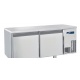 Masa rece Polaris Snack 3BT, fara unitate condensare, 3 usi, 220 litri, -20° -15°C, inox