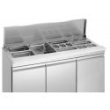 Vitrina frigorifica Cool Wise DC 368, capacitate 300 L, 1 zona de temperatura +1° ~ +10°C, negru