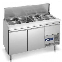 Vitrina frigorifica Cool Wise DC 368, capacitate 300 L, 1 zona de temperatura +1° ~ +10°C, negru