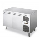 Masa rece pizza Polaris TPR 03 cu 3 usi, fara blat, capacitate 633 litri, temperatura +0°+10°C, inox