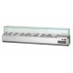 Vitrina frigorifica ingrediente Polaris VP 3014 Q, capacitate 40 litri, temperatura +2°+10°C, inox