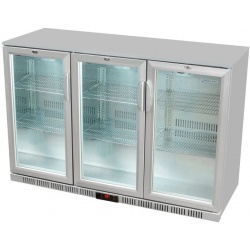 Frigider tip minibar GastroCool 217403 Argintiu