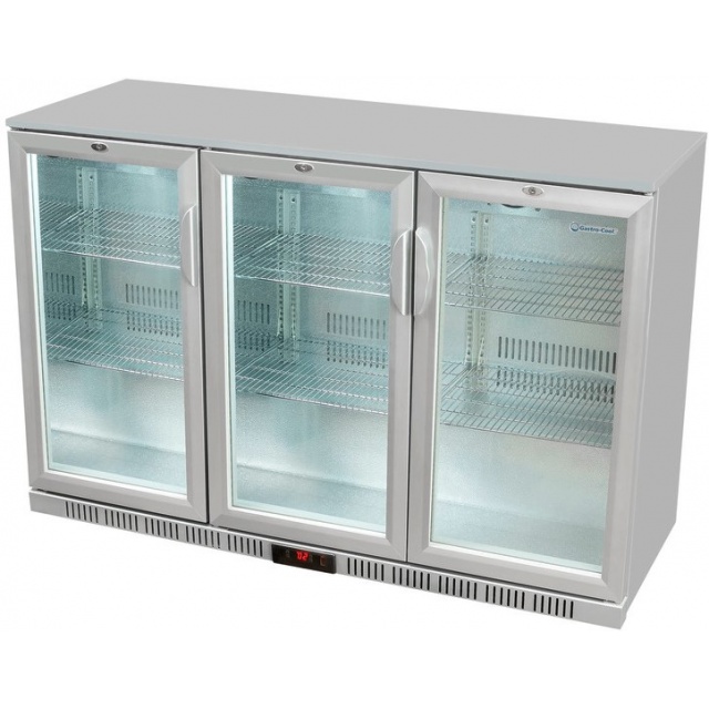 Frigider tip minibar GastroCool 217403 Argintiu