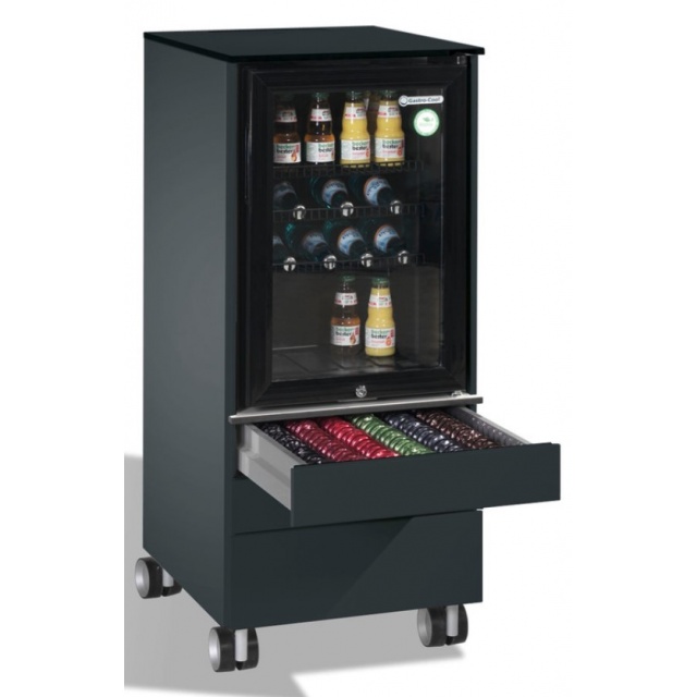 Frigider elegant tip minibar GastroCool 702101 Negru