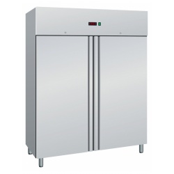 Congelator profesional Amitek AK1410BT cu 2 usi capacitate 1333 litri, temperatura -18°C /-22°C, inox