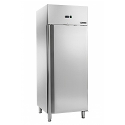 Frigider Profesional Amitek AKT700TN, capacitate 650 litri, temperatura 0 °C / + 8 °C, inox