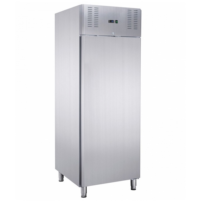 Frigider Profesional Amitek AKT700TN, capacitate 650 litri, temperatura 0 °C / + 8 °C, inox