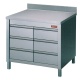 Masa inox DIAMOND TACS67A/B,dulap cu 6 sertare GN1 / 1 Masa inox DIAMOND TACS67A/B,dulap cu 6 sertare GN1 / 1
