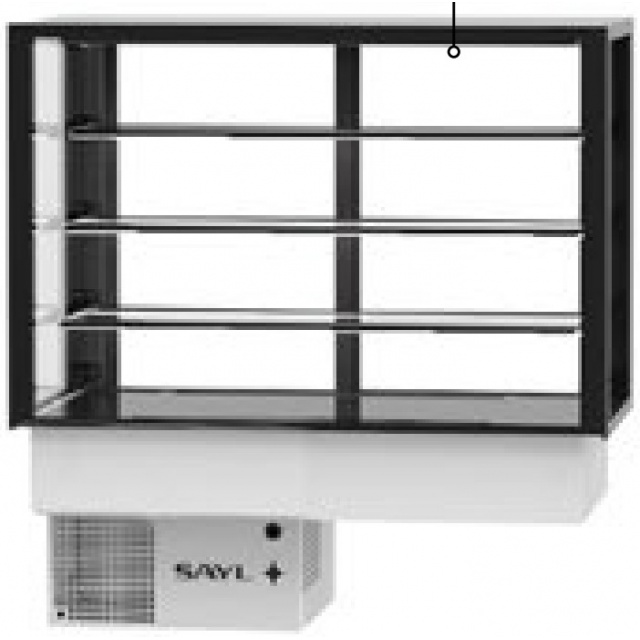 Vitrina frigorifica SAYL Barcelona DP-120-80A +4/+8ºC