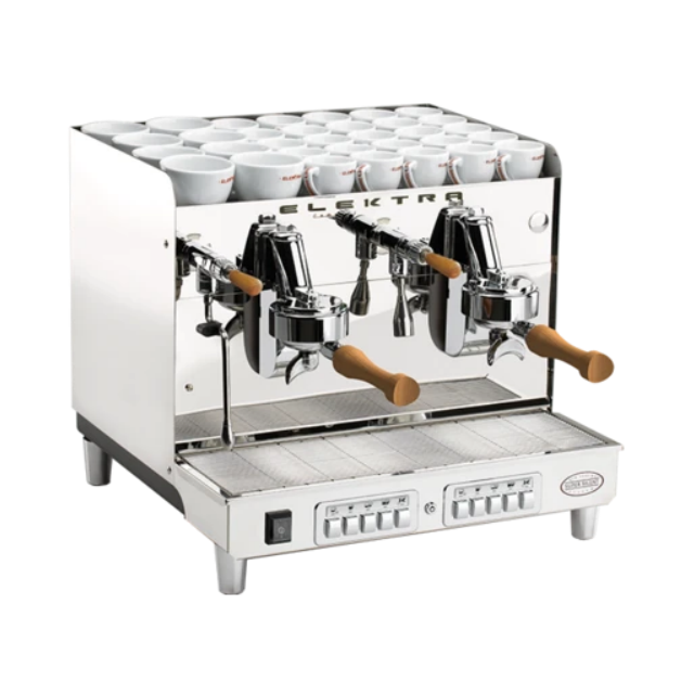 ESPRESSOR DE CAFEA PROFESIONAL ELEKTRA GAMA SIXTIES, 2 GRUPURI, CAPACITATE 9 L, INOX