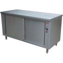 Masa inox DIAMOND TE207/B,dulap incalzit cu usi glisante