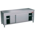 Masa inox DIAMOND TE207/M,dulap incalzit cu usi glisante