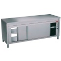 Masa inox DIAMOND TEP207/M,dulap incalzit cu usi glisante