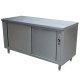 Masa inox DIAMOND TEP207/B,dulap incalzit cu usi glisante Masa inox DIAMOND TEP207/B,dulap incalzit cu usi glisante