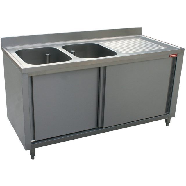 Masa rece ventilata DIAMOND DT131/R2A, 2 usi GN 1/1, 260 L