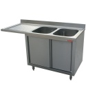 Masa rece ventilata DIAMOND DT131/R2A, 2 usi GN 1/1, 260 L