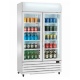 Vitrina frigorifica bauturi Amitek AKE1000RG cu caseta luminoasa, 2 usi, capacitate 825 litri, temperatura +2°/+8°C, alb Vitrina frigorifica bauturi Amitek AKE1000RG cu caseta luminoasa, 2 usi, capacitate 825 litri, temperatura +2°/+8°C, alb