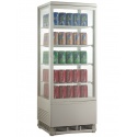 Vitrina frigorifica bauturi Amitek AK98EB capacitate 98 litri, temperatura 0°+12°C, alb