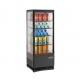 Vitrina frigorifica bauturi Amitek AK98EBN capacitate 98 litri, temperatura 0°+12°C, negru