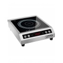 Plita profesionala cu inductie Amitek RT350Pro Touch, suprafata lucru sticla ceramica, 3500 Watt, temperatura +60° /+240°C, inox