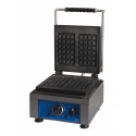Aparat copt vafe profesional Amitek PG27W,cu placi din fonta, 2200W, 0°+300°C, inox