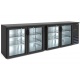 Vitrina frigorifica orizontala de bar Klimaitalia BB 400 GD cu 4 usi, capacitate 586 litri, temperatura 0 +10°C, negru Vitrina frigorifica orizontala de bar Klimaitalia BB 400 GD cu 4 usi, capacitate 586 litri, temperatura 0 +10°C, negru