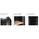 Vitrina de vinuri Klimaitalia CLW 372 VGL Bleached ash, 126 sticle, 2 zone temperatura, gri deschis
