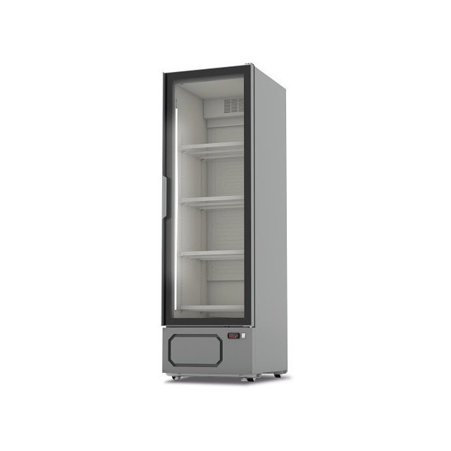 Vitrina frigorifica Klimaitalia Ekofrost EKG 270 C, capacitate 220 l, temperatura 0/+10°C, alb
