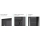Vitrina frigorifica Klimaitalia KIWI 1620 GRAY, capacitate 1560 litri, temperatura +1°/ +10°C, gri