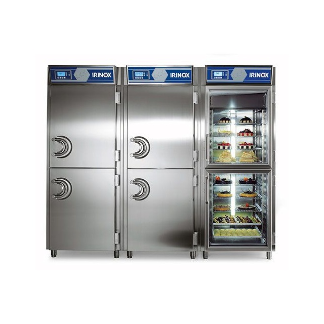 Abatitor Irinox MultiFresh® Next S cu display cu touch, capacitate 25 kg, temperatura +90° +3°C / +90° -18°C, inox