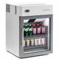 Mini vitrina frigorifica bauturi Infrico ERC 15, capacitate 150 litri, temperatura +4° C /+8° C, alb