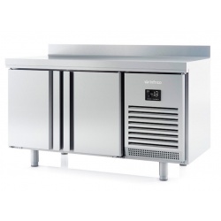 Masa rece INFRICO BMPP 1500 BT cu 2 usi, capacitate 250 litri, temperatura -18°C, inox