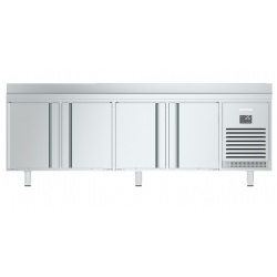 Masa rece INFRICO BMPP 2500 BT cu 4 usi, capacitate 510 litri, temperatura -18°C, inox