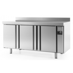 Masa rece INFRICO BMPP 2000 GRBT cu 3 usi, capacitate 385 litri, temperatura -18ºC, inox