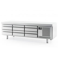 Masa rece INFRICO MSG 2000 cu 3 usi, capacitate 310 litri, temperatura -2ºC/+8ºC, inox