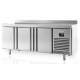 Masa rece INFRICO BMGN 1960 II cu 3 usi, capacitate 465 litri, temperatura -2ºC/+8ºC, inox