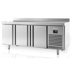 Masa rece INFRICO BMGN 1960 II cu 3 usi, capacitate 465 litri, temperatura -2ºC/+8ºC, inox