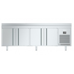 Masa rece INFRICO BMGN 2450 II cu 4 usi, capacitate 630 litri, temperatura -2ºC/+8ºC, inox