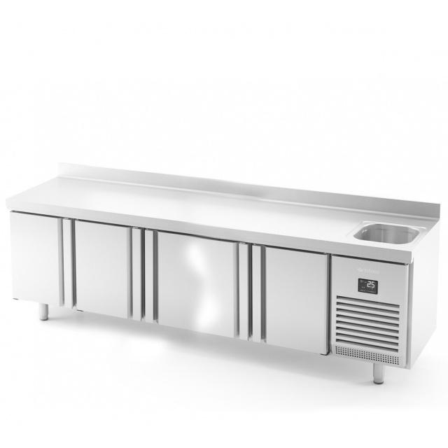 Abatitor Irinox MultiFresh® Next S cu display cu touch, capacitate 25 kg, temperatura +90° +3°C / +90° -18°C, inox