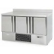 Masa rece saladete INFRICO ME 1003 II, 3 usi, capacitate 355 litri, 0ºC+6ºC, inox
