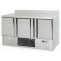 Masa rece saladete INFRICO ME 1003 II, 3 usi, capacitate 355 litri, 0ºC+6ºC, inox
