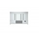 Masa rece saladete INFRICO ME 1003 II, 3 usi, capacitate 355 litri, 0ºC+6ºC, inox