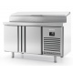 Masa rece ingrediente INFRICO MR 1620 EN cu 2 usi, capacitate 420 litri, temperatura 0ºC/+6ºC, inox
