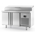 Masa rece ingrediente INFRICO MR 1620 EN cu 2 usi, capacitate 420 litri, temperatura 0ºC/+6ºC, inox