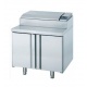 Masa rece ingrediente INFRICO MEV 1000 cu 2 usi, capacitate 265 litri, temperatura 0ºC/+6ºC, inox
