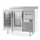 Masa rece bar INFRICO FMPP 1500 CR, 2 usi, capacitate 340 litri, temperatura +2º/+6ºC, inox