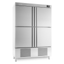 Frigider profesional Infrico AN 904 T/F pentru tavi Euronorm 600 x 400, 4 usi, capacitate 895 litri, temperatura -2ºC/+8ºC, inox