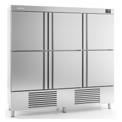 Abatitor Irinox MultiFresh® Next S cu display cu touch, capacitate 25 kg, temperatura +90° +3°C / +90° -18°C, inox