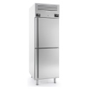 Combina frigorifica profesionala INFRICO AGN 702 MX, capacitate 2x 260 litri, 2 zone temperatura -2º+8ºC/-18ºC, inox